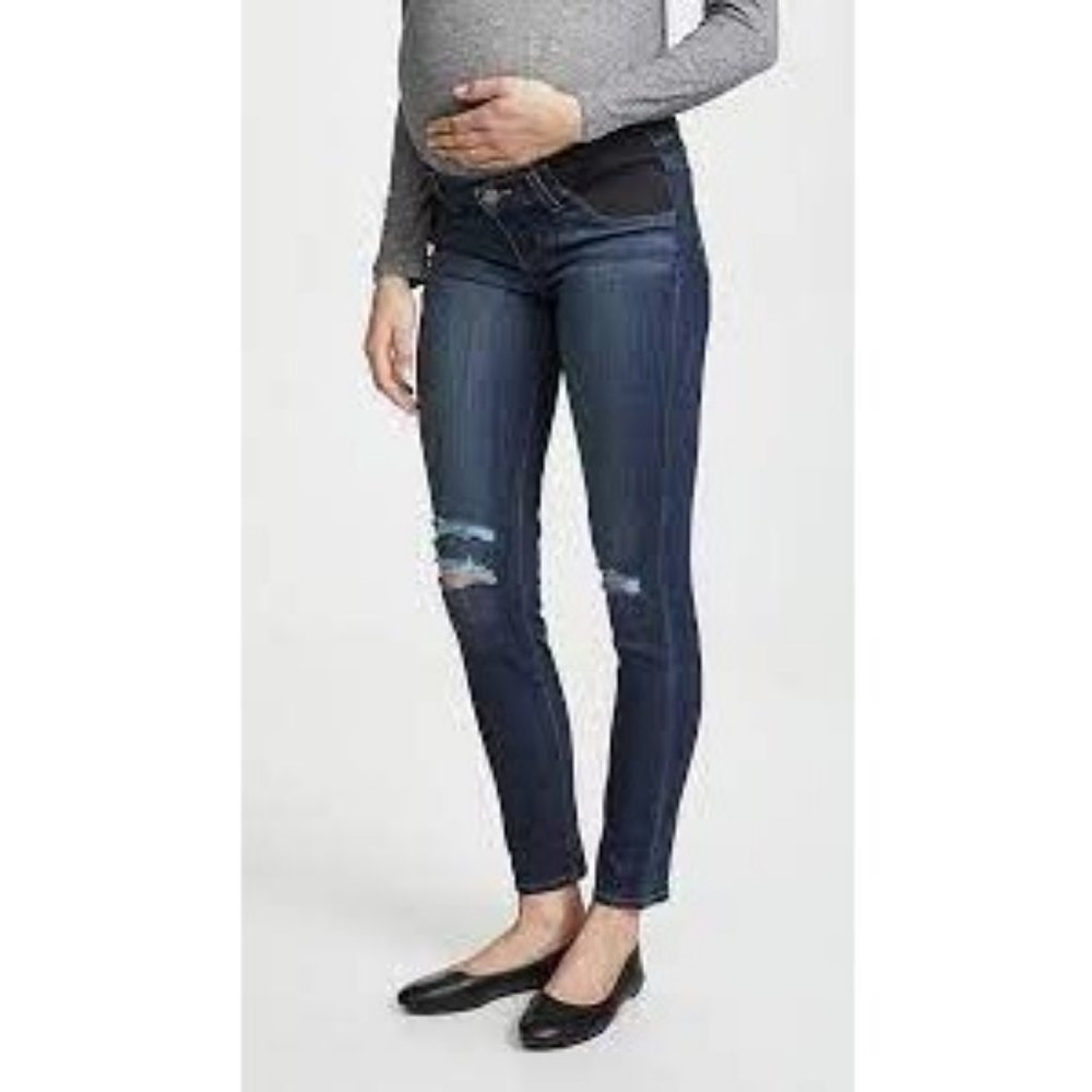 Paige Verdugo Ankle Distressed Maternity Size 25